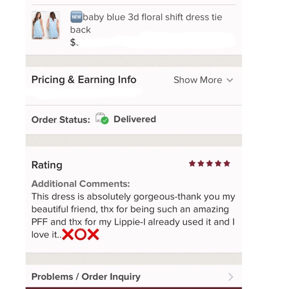 5⭐️rated⚠️only 1 left⚠️ 3d floral shift dress - Picture 8 of 8